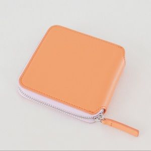 BAGGU Square Wallet in Orange Sherbet 🍊